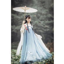Load image into Gallery viewer, Woman Chinese Traditional Dance Costumes Elegant Fairy Performance Hanfu Embroidery Oriental Tang Ancient Photography Dress