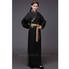 Load image into Gallery viewer, Woman Elegant Chinese Hanfu Traditional Ancient Han Dynasty Dance Costume Women Stage Performance Party New Year Clothes