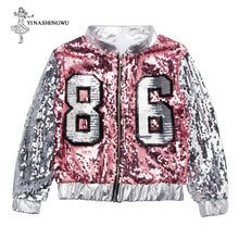 Load image into Gallery viewer, Jazz Dance Costumes for Girls Shining Street Dance Clothing for Girl Modern Dance Costumes Children Hip Hop Dance Costumes
