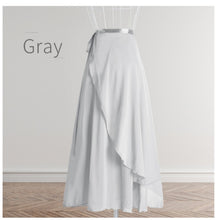 Load image into Gallery viewer, Adults Long Chiffon Ballet Skirts Women Lyrical Soft Ballet Dress Black Burgundy Navy Pink White Ballet Dance Costumes
