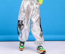 Load image into Gallery viewer, Children Hip Hop Clothing Green Sweatshirt Top Crop Casual Pants Girl Kids Jazz Dance Wear Costume Ballroom Dancing Clothes
